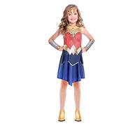 amscan Warner Bros DC Comics 9906670 Déguisement officiel Wonder Woman Movie pour fille 10-12 ans