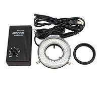 AmScope Lampe LED anneau 64 LED pour Microscope avec adaptateur