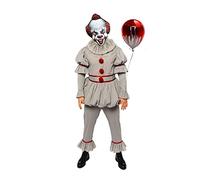 AMSCR Déguisement pour homme Pennywise le clown pour adulte - Cirque d'Halloween - Poitrine : 106,7 cm