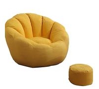 Amsg Bean Bag Chaise Géante À Sac De Haricots(Pas De Rembourrage), Pouf Spécial Gamer, Fauteuils Poire D'Intérieur Et D'Extérieur, Pouf pour Adultes, Pouf Poire,E,95cmx95cmx75cm