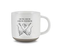 Amsgedhie Tasse à café en céramique : Tasses personnalisées - Tasses en céramique modernes - Tasses à fleurs et à nom design - Cadeaux souvenirs pour les meilleurs amis et partenaires (Blanc)