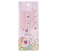 Amsixo Peigne à cheveux en plastique antistatique pour enfants, étudiantes, filles, peigne à cheveux mignon et portable