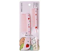 Amsixo Peigne à cheveux en plastique antistatique pour enfants, étudiantes, filles, peigne à cheveux mignon et portable