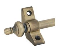 AMSKA INTERNATIONAL Lot de 13 tiges pour tapis d'escalier - Embout urne en laiton antique - Convient pour tapis jusqu'à 70 cm de large ou étroit (laiton antique)