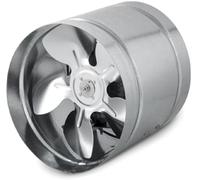 Amslight Ventilateur de canal pour pièces publiques, bâtiments résidentiels et installations industrielles - Diamètre 250 mm