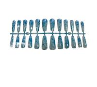 AMSLSIU 1 ensemble de bandes d'ongles de rue couleur onglets adhésifs colorés artificiels couverture complète Style ballerine décalcomanies d'art manucure , mzy-d05