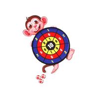 AMSLSIU 1 Ensemble de cibles suspendues Planches de Loisirs Temps Sport Jouets Dessin animé Jeu fléchettes pour ménage école Maternelle, N ° 3