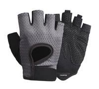 AMSLSIU 1 Paire de Gants de Sport Portable en Plein air Cyclisme Demi-Doigt été Automne Respirant Mitaines équitation Mitaines Main Protecteur, Gris S