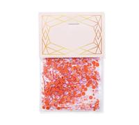 AMSLSIU 1440 pièces ensemble de cristal de verre accrocheur excellent brillant brillant Nail Art strass carte faisant robe de mariée, Orange