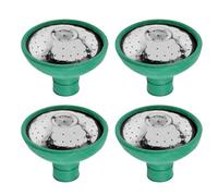 AMSLSIU 2/4 pièces Tête de Rose Universel Plantes Arroseur Intérieur Extérieur Canette Tête 2/4 pièces Rose Remplacement pour Arrosoir, 4 pièces