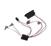 AMSLSIU 2 bandes Active basse guitare électrique égaliseur préampli Circuit préamplificateur ramassage système de contrôle de tonalité réparation mise à niveau