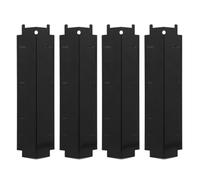 AMSLSIU 4 pièces Barbecue plaques chauffantes Cuisson en Plein air brûleur en Acier Inoxydable Gril Blindage Tente BBQ ustensiles de Cuisine Accessoires