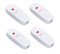 AMSLSIU 4 pièces interrupteur marche/arrêt maison intelligente avec indicateur de bouton marche/arrêt Portable et facile interrupteurs gradateur en ligne