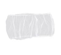 AMSLSIU Accessoires Anti-poussière pour Cage à Oiseaux : Cage Propre et rangée grâce à Une Housse élastique en Filet conçue pour s'adapter différentes Tailles de, Blanc, S