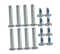 AMSLSIU Accessoires de Montage hexagonaux de Rechange, Essentiels pour l'entretien des Patins à roulettes et la Prolongation de Leur durée de Vie : roulements de Plateau, Ensemble de 8, 42 mm