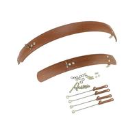 AMSLSIU Accessoires pour vélo arrière : Ensemble de Garde-Boue offrant des Solutions élégantes pour Nettoyer Votre vélo Lors de Vos Sorties. Ensemble de, Brun, 20 Pouces