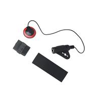AMSLSIU Accessoires pour violon, banjo, mandoline, ukulélé et guitare : microphone piézo à contact pour une installation facile.