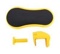 AMSLSIU Accoudoir Portable soulagement de la Fatigue Ordinateur monté sur Le Bureau épaule Protecteur intérieur Bras Repose-Poignet Accessoires, Jaune, Mousse PU