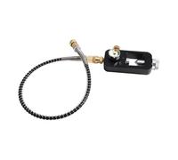 AMSLSIU Adaptateur de Remplissage Haute Pression pour Bouteille de plongée, Chargeur, Station de Remplissage, régulateur 4500 psi, système de Haute Performance, Station de de, Noir, 24 Pouces