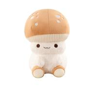 AMSLSIU Adorable Coussin Champignon en Tissu Doux, idéal pour Les Mariages et Les divertissements. Lavable en Machine. Coussin géant Peluche Forme de Champignon, Peluche, 55 cm - 1.48 kg