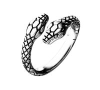 AMSLSIU Anneau d'articulation ouvert taille réglable bijoux en forme d'animal cadeau cuivre anneaux exagérés fête adultes adolescents enfants