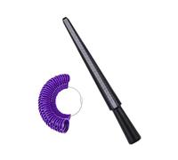 AMSLSIU Anneau en plastique Sizer Stick Taille US Hand Held Professionnel DIY Remplacement Jauge De Mesure Intérieur Extérieur Bijoux Outil, Type 15