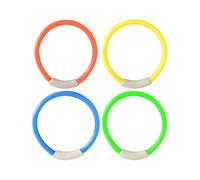 AMSLSIU Anneaux de plongée pour Piscine : Jouets de plongée pour améliorer Les compétences de Natation des Enfants. Jeux de Natation sous-Marine pour Enfants : Une façon