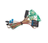 AMSLSIU Apparence Model S avec Groupe de Feux et arrière pour Voiture sur chenilles -4 1/10 adaptée pour 1/8 /10