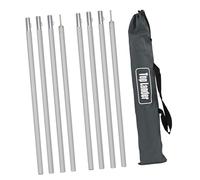 AMSLSIU Arceaux de tente télescopiques et réglables, bâche en aluminium, barres de toile, hamacs randonnée, abris, accessoires, bâche en aluminium, arceau tente, auvent, abri