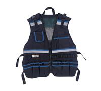 AMSLSIU Assurance Travail, Entretien, Sac à Outils, Gilet Porte-Outils pour charpentiers offrant Un Espace généreux pour Les Essentiels, Gilet Porte-, Sac à pour électriciens,