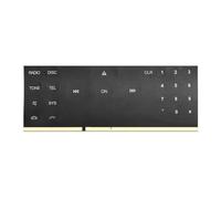 AMSLSIU Autocollant de bouton de commutation Radio pour lecteur CD, autocollants de Console de voiture, autocollant de réparation Portable, forte viscosité