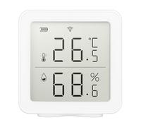 AMSLSIU avec écran LCD Intelligent sans Fil Domestique réglage Automatique détecteur de température consommation capteur d'humidité Assistant Domestique