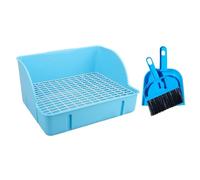 AMSLSIU Bac d'angle pour l'apprentissage de la propreté, idéal pour Les furets et Les Petits Animaux. Ce bac d'angle, conçu pour Grands Animaux de Compagnie, est également Compatible avec