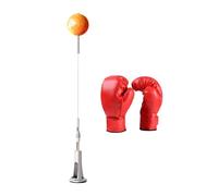 AMSLSIU Balle de réaction pour l'entraînement de Vitesse en Boxe : améliore la Coordination œil-Main, idéale pour la Salle Sport à Domicile, Les Exercices réactivité et Les entraînements