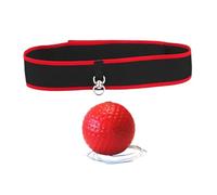 AMSLSIU Ballon de Boxe avec Bandeau Ajustable : Un équipement de Fitness Qui améliore Les réflexes et la Coordination. Convient à pour Tous Les âges. Amusez-Vous Tout en