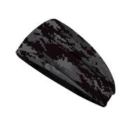 AMSLSIU Bandeau Camouflage Sports Head Band Respirant Large Antidérapant Headwear Bandeaux Wrap pour Sporting Gym Running, Tapez 4