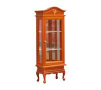 AMSLSIU Bibliothèque Miniature, Meuble de Rangement, Meuble d'exposition pour Maison de poupée, idéal pour et pour enrichir l'univers Imaginaire des Enfants.