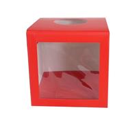 AMSLSIU Boîte de Rangement multifonctionnelle pour Dons, urne carrée pour tombola, décoration de Bureau élégante. Cette urne Offre Un Espace de Rangement pour Un Nombre de