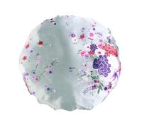 AMSLSIU Bonnet bonnets de sommeil pour femmes élastique large bande couvre-cheveux cuir chevelu plus chaud douche de nuit outils beauté accessoire pour femmes, Type 1, M (56-58 cm)