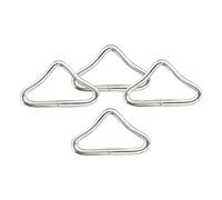 AMSLSIU Boucles de Trampoline, Attaches à Anneau Triangulaire, pièces de Rechange, connecteurs en V pour Sacs Trampoline, Boucles à Anneau en V