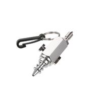 AMSLSIU Buse à Air BCD Pratique Forte Puissance Plongée Soufflette en Acier Inoxydable Pistolets À Air Solide Gonfleur Plongée Snorkeling Surf, Argent