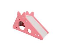 AMSLSIU Cage pour Cochon d'Inde - pour Les Petits espaces Adorables et accueillants Niveaux de Confort élevés Accessoires pour Hamster en PVC Accessoires pour Cage, B Rose