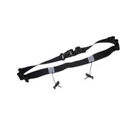 AMSLSIU Ceinture de Course Respirante et Durable, Ajustable à la Taille, avec 6 Passants pour Fixer Un dossard Pendant la Course. Porte-dossard et Attache pour étiquette