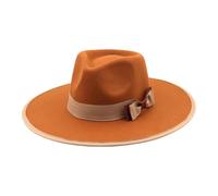 AMSLSIU Chapeau haut-de-forme Fedora pour femme, style jazz, souple et confortable, à large bord, polyvalent pour les carnavals, les fêtes à thème, les festivals et les