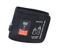 AMSLSIU Chauffe-biberon double USB de voyage avec couvercle et écran LCD pour une température constante et réglable. Chauffage