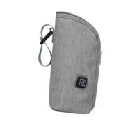 AMSLSIU Chauffe-biberon portable pour bébé, support pour biberon, sac à léger pour un transport facile, idéal pour l'allaitement. Chauffe-biberon portable pour les voyages. Chauffe-tasse pour