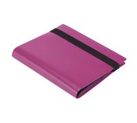 AMSLSIU Classeur de Rangement pour Cartes à Collectionner, de qualité supérieure, pour Conserver Vos Cartes Jeu et Sport en Parfait état. 4 Pochettes, Rose, 21 x 17.5 cm