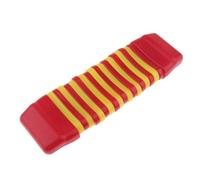 AMSLSIU Clatterpillar, jouet musical pour enfants en plastique souple et sûr, offrant des sons agréables et des opportunités d'apprentissage. Instrument de percussion à cliquet Kokoriko.