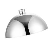 AMSLSIU Cloche en acier inoxydable couvercle alimentaire dôme assiette de service plat à manger dîner plats couvercle en Arc pour cuisine Restaurant café