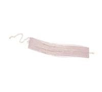 AMSLSIU Collier ras-de-cou élégant en strass et cristal, un accessoire brillant à plusieurs rangs qui vous assure de briller où que vous alliez.